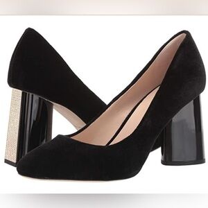 kate spade New York- Sybil Gem Block-Heel Pumps